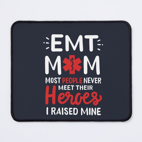 Item preview, EMT Mom I Raised My Hero designed and sold by Bricke.