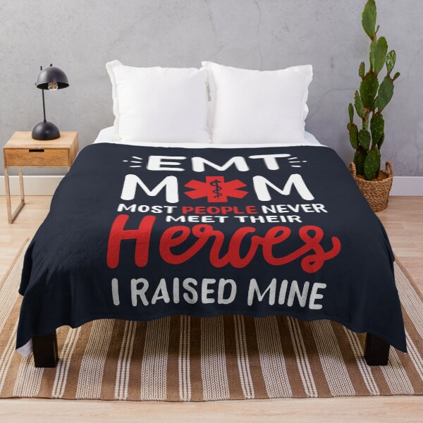 Item preview, EMT Mom I Raised My Hero designed and sold by Bricke.