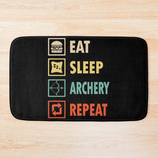 Item preview, Eat sleep Archery repeat designed and sold by thanhmaidesign.