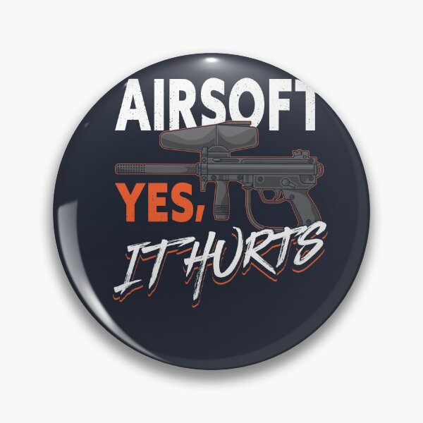 Item preview, Airsoft Yes It Hurts Party Outdoors designed and sold by Bricke.