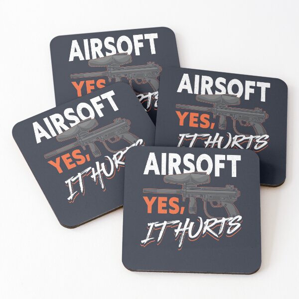 Item preview, Airsoft Yes It Hurts Party Outdoors designed and sold by Bricke.
