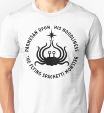 Flying Spaghetti Monster - His Noodliness Unisex T-Shirt