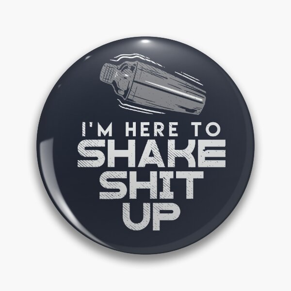 Item preview, Here to Shake Things Up Bartender designed and sold by Bricke.
