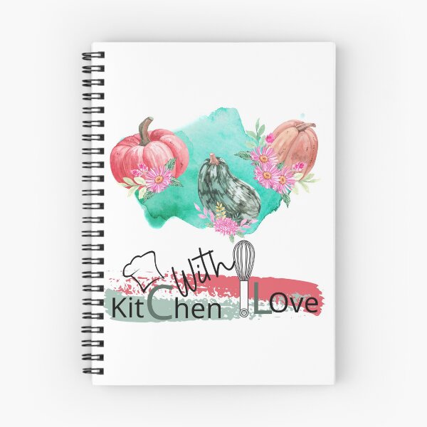 Item preview, KITCHEN LOVE - Pumpkins - Colorful Flowers designed and sold by OMdesign10.