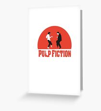 Pulp Fiction Greeting Card