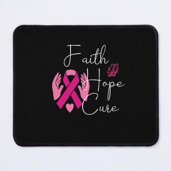 Item preview, Faith Hope Cure | In October We Wear Pink | Nobody Fights Alone designed and sold by DigitalGemShop.