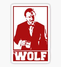 The wolf Sticker