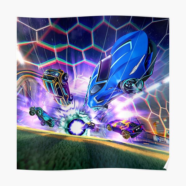 Rocket League Legendenspiel Poster