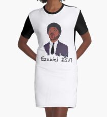 Ezekiel 25:17 Graphic T-Shirt Dress
