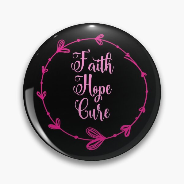 Item preview, Faith Hope Cure | In October We Wear Pink | Nobody Fights Alone designed and sold by DigitalGemShop.