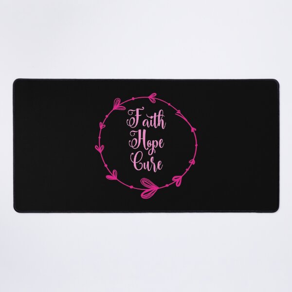 Item preview, Faith Hope Cure | In October We Wear Pink | Nobody Fights Alone designed and sold by DigitalGemShop.