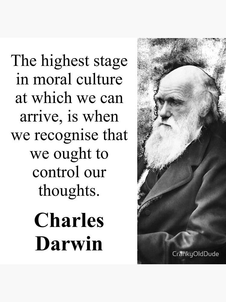 The Highest Stage In Moral Culture - Charles Darwin