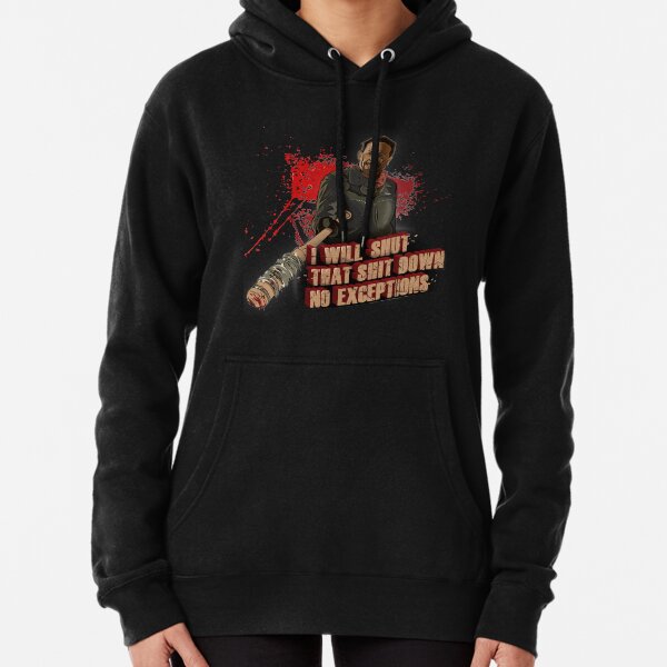 Negan Walking Dead Pullover Hoodie