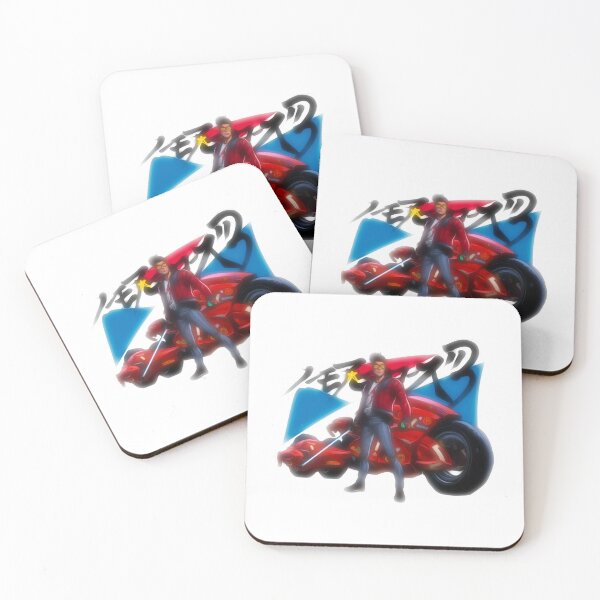 Item preview, No More Heroes 3 artwork with motorcycle. Travis touchdown designed and sold by Nubaex.