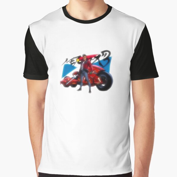 Item preview, No More Heroes 3 artwork with motorcycle. Travis touchdown designed and sold by Nubaex.