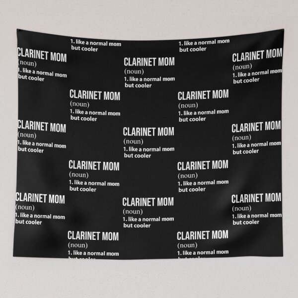Item preview, Clarinet Mom like a normal mom but cooler designed and sold by luytkaka.