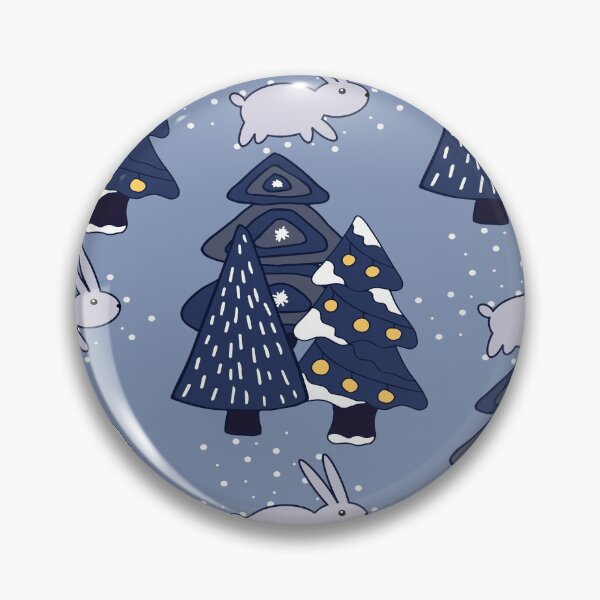 Item preview, Lovely Christmas Tree and Rabbit Pattern designed and sold by CRAZY-T.