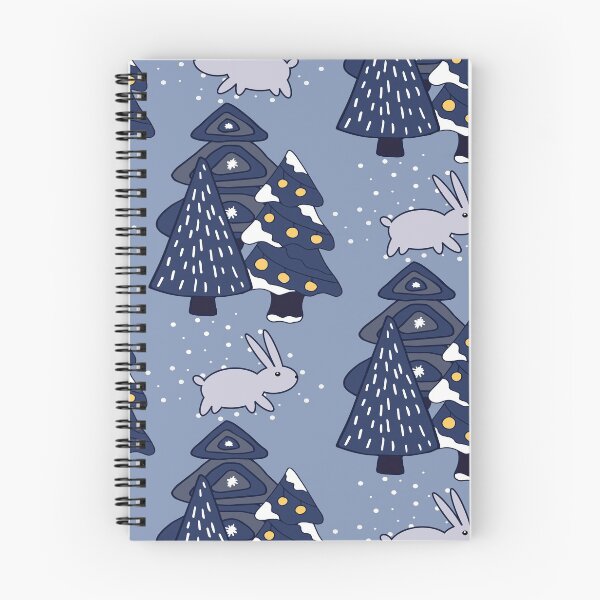 Item preview, Lovely Christmas Tree and Rabbit Pattern designed and sold by CRAZY-T.