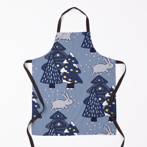 Item preview, Lovely Christmas Tree and Rabbit Pattern designed and sold by CRAZY-T.