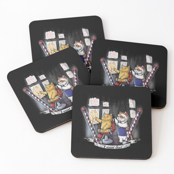 Item preview, Barbershop T-ShirtCat Barber Shop designed and sold by TaletBuruni.