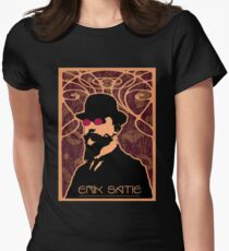 Erik Satie's Purple Dream Fitted T-Shirt