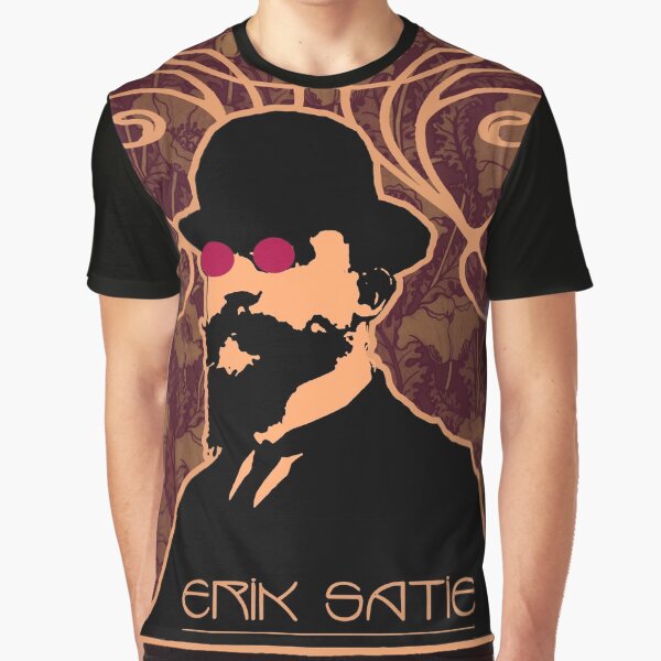 Erik Satie's Purple Dream Graphic T-Shirt