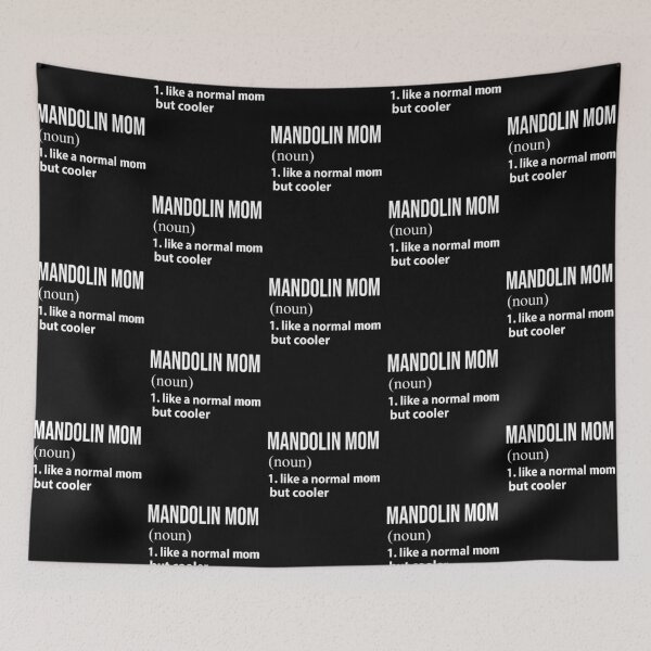 Item preview, Mandolin Mom like a normal mom but cooler designed and sold by luytkaka.
