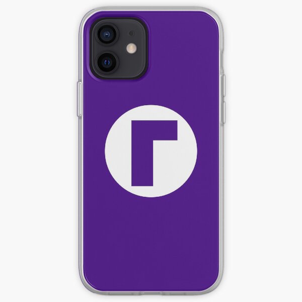Waluigi Emblem (hollow) iPhone Soft Case