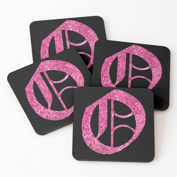 Item preview, The Letter O - Capital Pink Glitter Gothic designed and sold by TheLykosApparel.