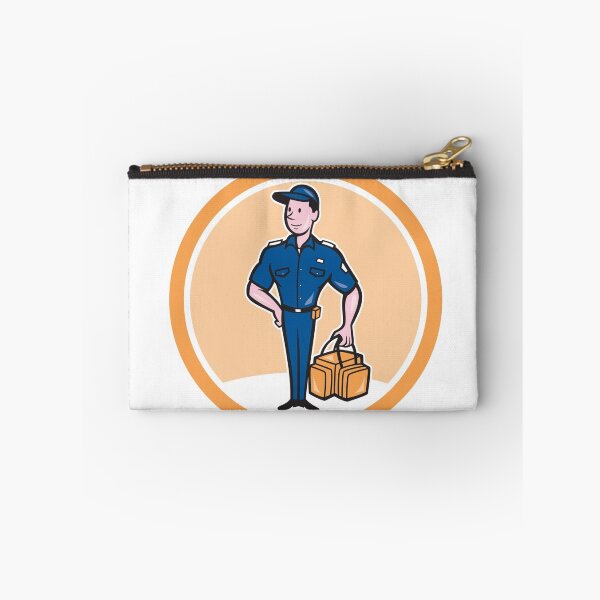 Item preview, Paramedic Holding Bag Circle Cartoon designed and sold by patrimonio.