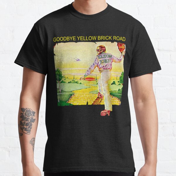 Goodbye Yellow Brick Road Album' T-Shirt men summer tshirt male cotton  t-shirts euro size