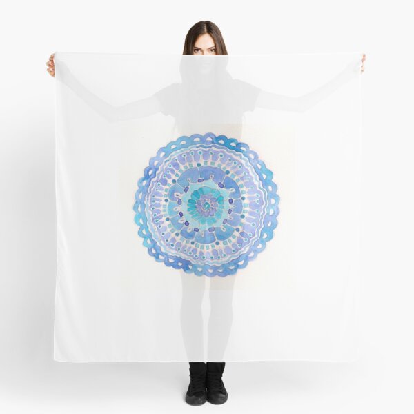 Blue Scarf