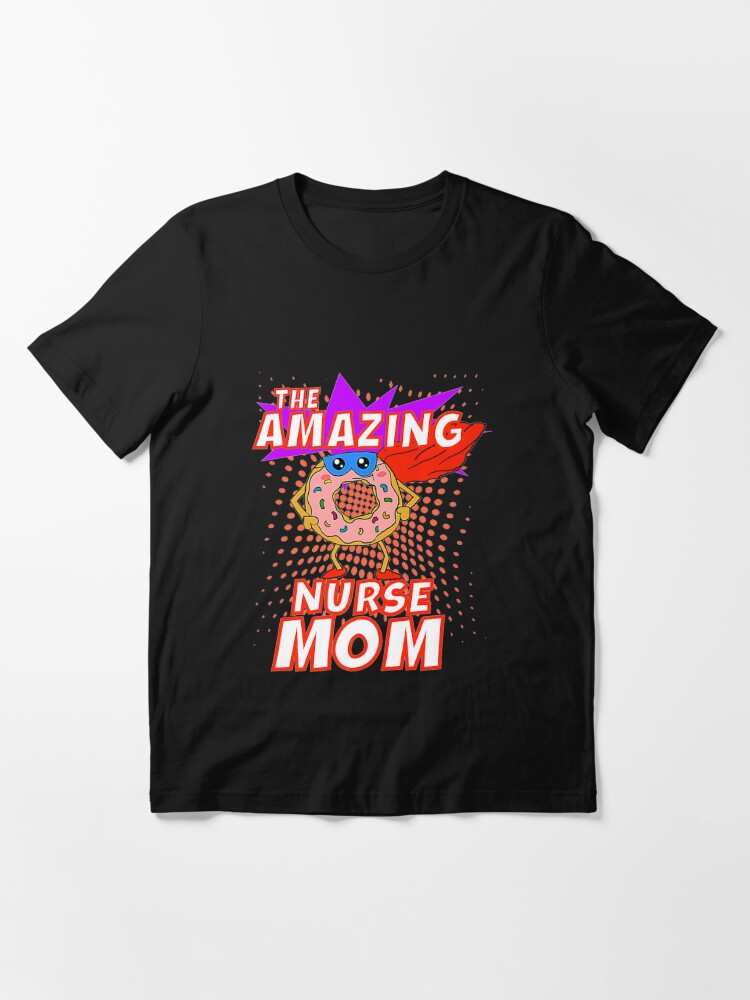 Donut Mom Shirt Funny Mom Gift Shirts For Women' Women's Premium T-Shirt