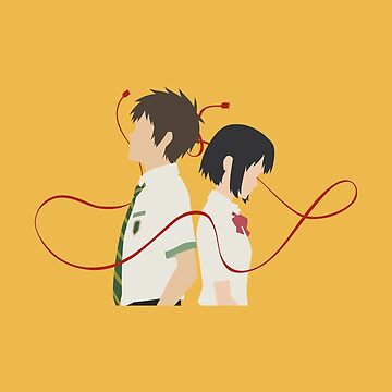 Buy Your Name Poster Tachibana Taki Miyamizu Mitsuha Japan Manga Anime  Decorative Painting Canvas Wall Art