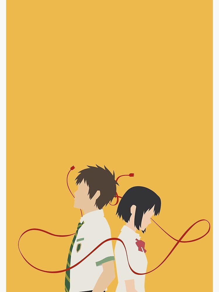 Kimi No Na Wa Your Name Taki Tachibana Mitsuha Miy iPhone Wallpapers  Free Download