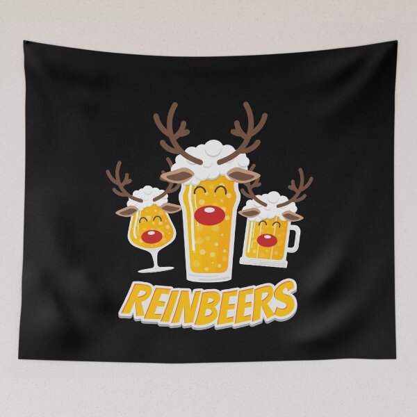 Item preview, Reinbeers Bier Reindeer Christmas designed and sold by MooonTees.