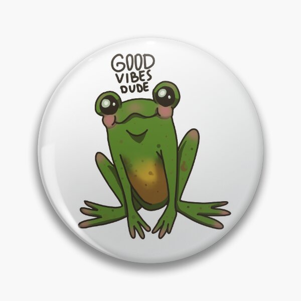 Item preview, Froggy says: Good vibes dude! designed and sold by Aelittia.