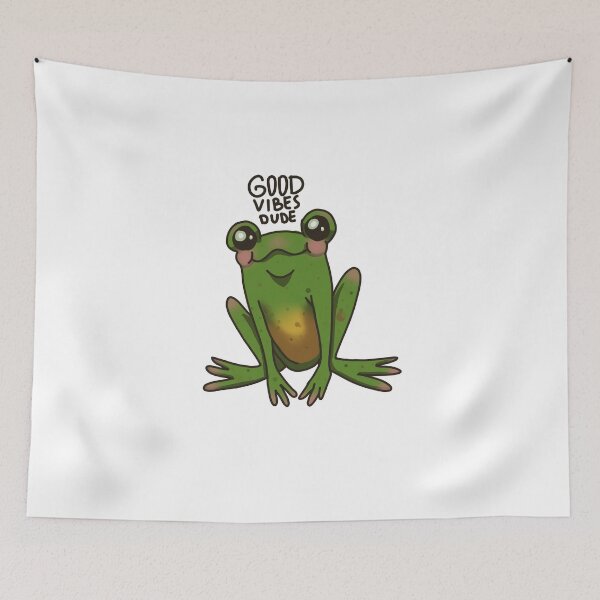 Item preview, Froggy says: Good vibes dude! designed and sold by Aelittia.