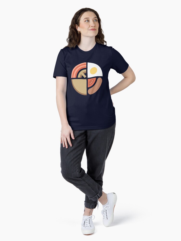 Thumbnail 4 of 7, Essential T-Shirt, Breakfast 'Time' designed and sold by thepapercrane.