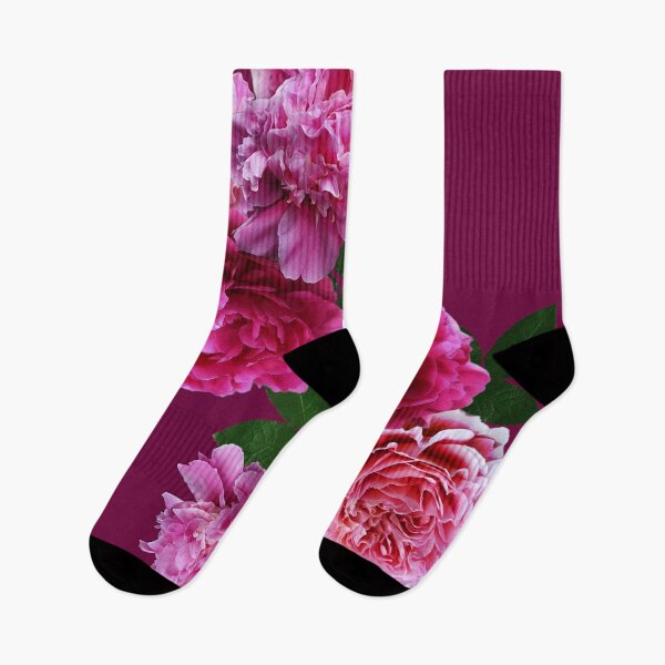 Item preview, Dark beauty at its best - Pink peony flowers designed and sold by SueKnox.