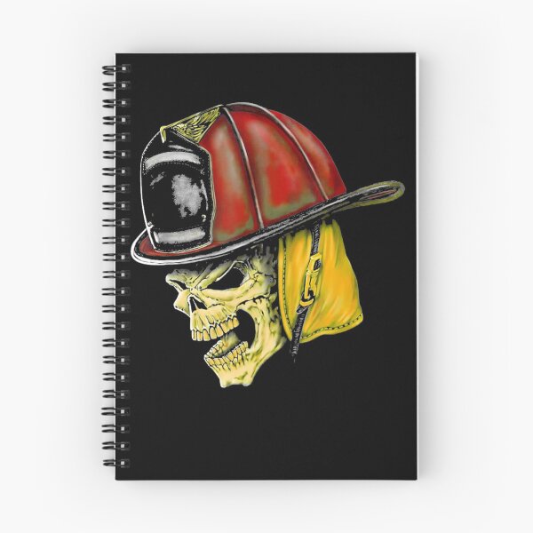 Item preview, Fireman Skull Firefighter designed and sold by Janice Libby.