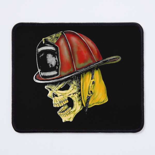 Item preview, Fireman Skull Firefighter designed and sold by Janice Libby.
