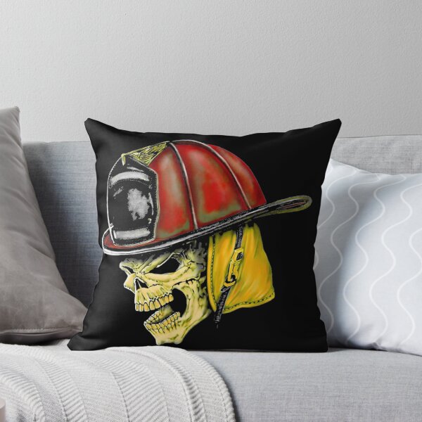 Item preview, Fireman Skull Firefighter designed and sold by Janice Libby.