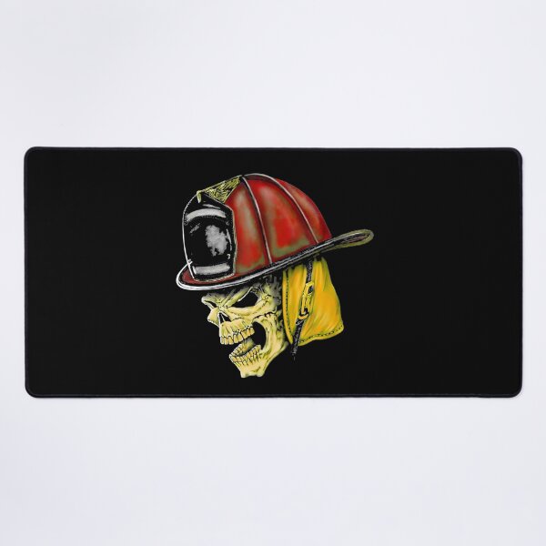 Item preview, Fireman Skull Firefighter designed and sold by Janice Libby.