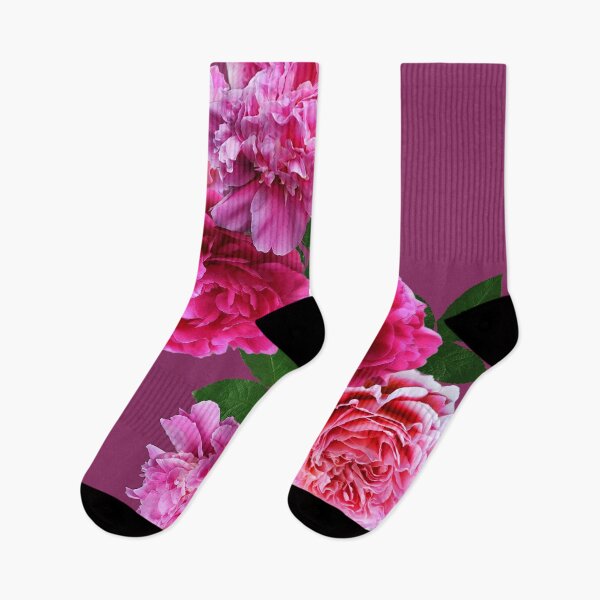 Item preview, Midnight beauty at its best - Pink peony flowers designed and sold by SueKnox.