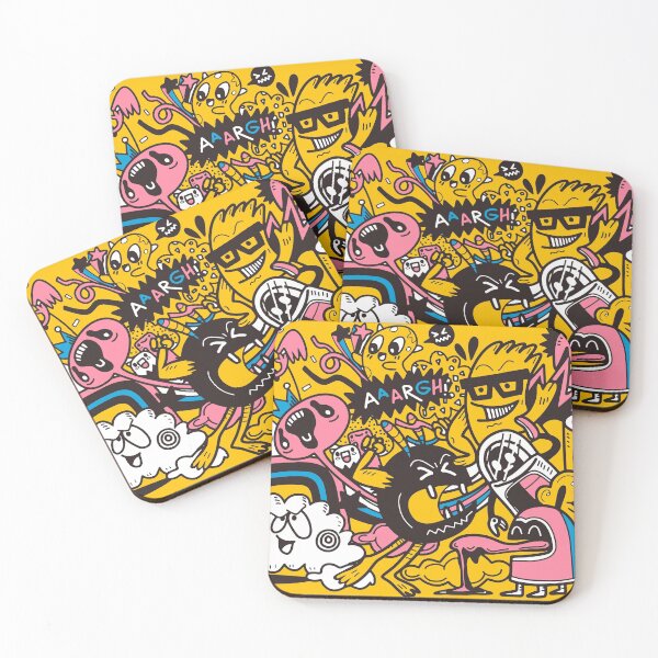 Item preview, Mad cartoon characters designed and sold by 13thstreet.