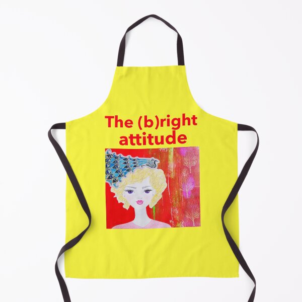 Item preview, "The (b)right attitude" - beautiful female face drawing by CoolCleverCute designed and sold by CoolCleverCute.