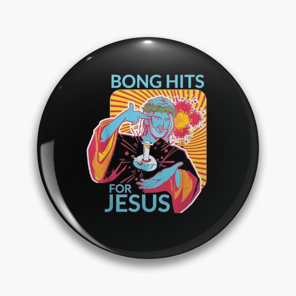 Item preview, Bong Hits For Jesus I Funny THC Marijuana Stoner designed and sold by MasonshiNoor.