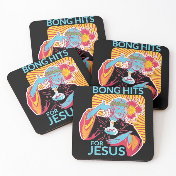 Item preview, Bong Hits For Jesus I Funny THC Marijuana Stoner designed and sold by MasonshiNoor.