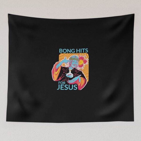 Item preview, Bong Hits For Jesus I Funny THC Marijuana Stoner designed and sold by MasonshiNoor.